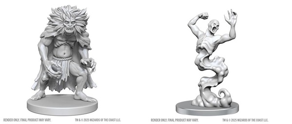 Dungeons   Dragons Nolzur   Marvelous Miniatures: Classic Wight   Classic Wraith  Wzk90814