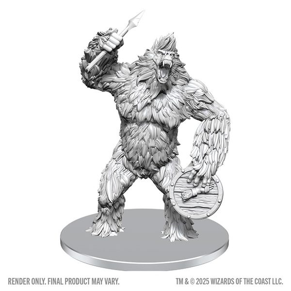 Dungeons   Dragons Nolzur   Marvelous Miniatures: Classic Yeti  Wzk90815