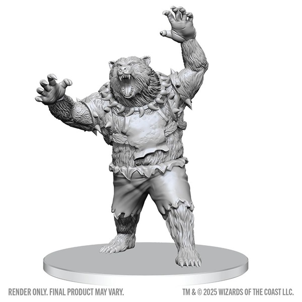 Dungeons   Dragons Nolzur   Marvelous Miniatures: Werebear  Wzk90812