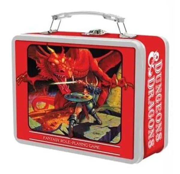 Dungeons   Dragons Tin Lunch Box