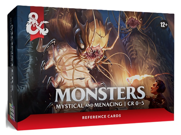 5e Tilbeh 195 184   Reference Cards Deck Monsters: Mystical And Menacing  Challenge  -    Trove    Dungeons And Dragons 5th Edition