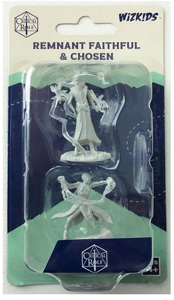 Fantasy Miniatures Critical Role: Unpainted Miniatures Remnant Cultist   Chosen  Wzk90469