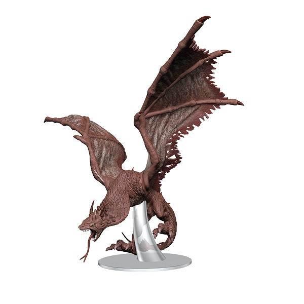Fantasy Miniatures Set 26 Icons Of The Realms: Sand   Stone Wyvern Premium Figure