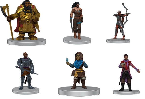 Fantasy Miniatures - 194 160 Voices Of The Realms: Band Of Heroes