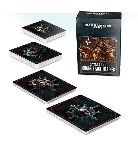 Datacards: Chaos Space Marines  2019 Update   8th Edition  60220102007
