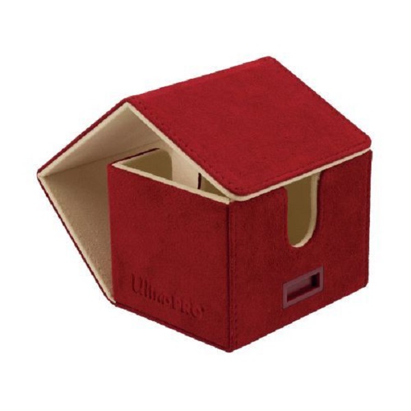 Deck Box Deluxe Alcove Edge: Vivid Red Ultra Pro  15930