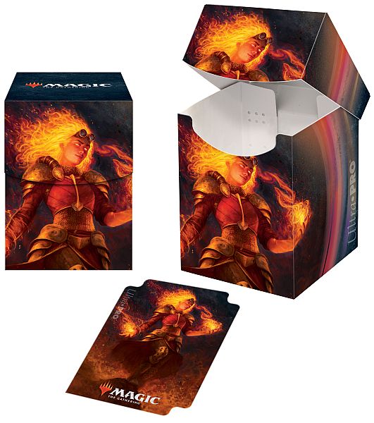 Deck Box 100  Magic Core Set 2021  M21 : V4 Chandra  Heart Of Fire Ultra Pro  18368