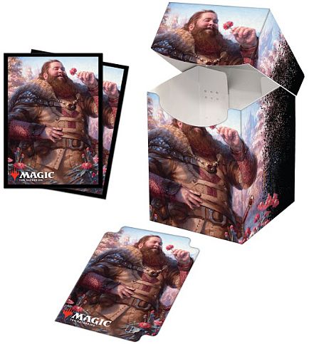 Deck Box Pro 100    100 Kortlommer   Matte Deck Protector Sleeves  Magic Commander Legends: V3 Hans Eriksson Up