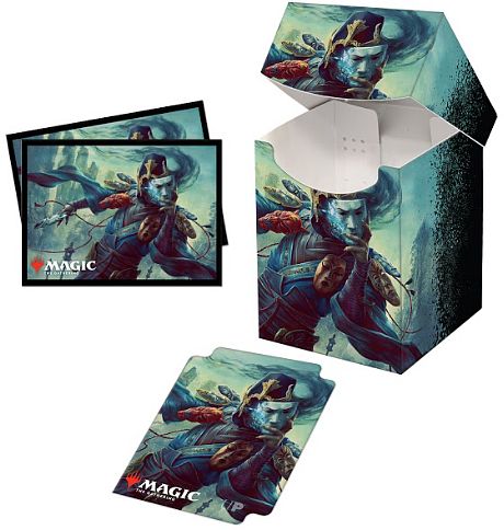 Deck Box Pro 100    100 Kortlommer   Matte Deck Protector Sleeves  Magic Commander Legends: V1 Sakashima Of   Thousand Faces Up