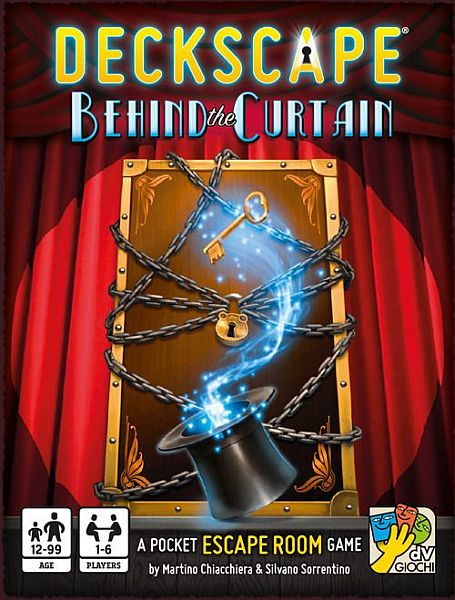 Deckscape: Behind The Curtain Escape Room Puzzle Game