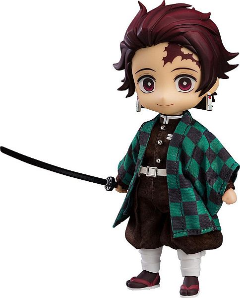 Demon Slayer: Kimetsu No Yaiba Tanjiro Kamado Nendoroid Doll Action Figure 14cm