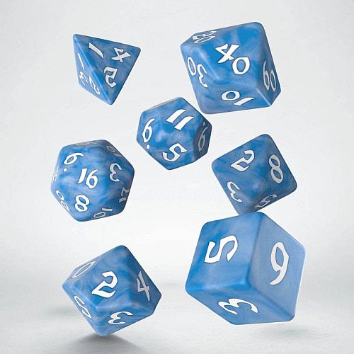 Dice Terninges 195 166     Terninger Classic Rpg Runic Glacier With White