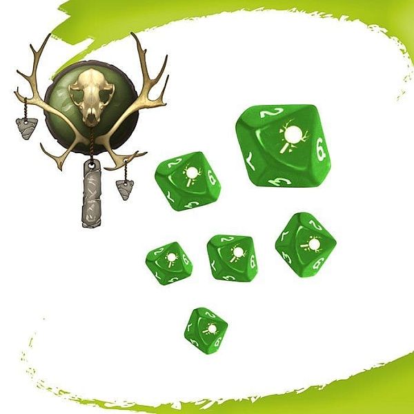 Dice Terninges 195 166   10 Terninger Drakerys Army Dice: Ashral Orcs  10 Sidet