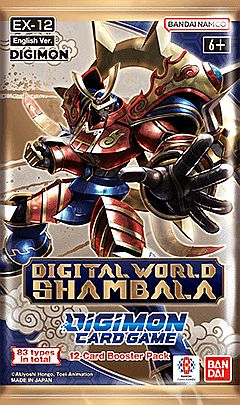 Digimon Card Game Ex12: Digital World Shambala Booster Pack