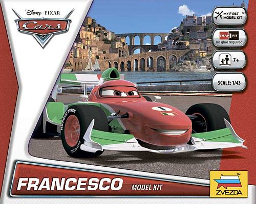 Disney Cars: Francesco Plastic Model Kit  2017