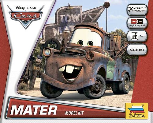 Disney Cars: Mater Plastic Model Kit  2011