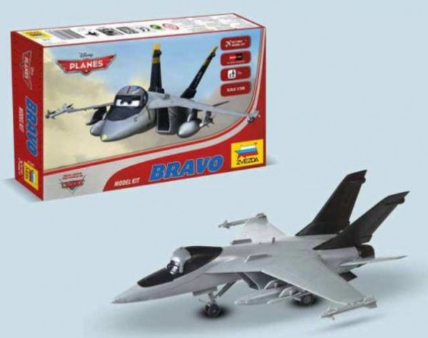 Disney Planes: Bravo Plastic Model Kit  2065   Crazy Tilbud