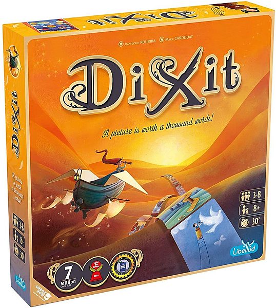 Dixit Grundspillet  Engelsk   Prisvinder   Gaveide