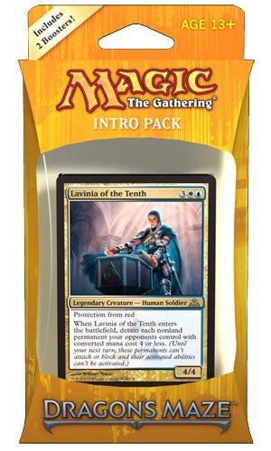 Dragon   Maze Intro Pack Deck Azorius Authority Lavinia Of The Tenth   Boosters Pr  Deck   Mtg Dgm