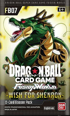 Dragon Ball Super: Fusion World Tcg: Booster Pack Fb07: Wish For Shenron