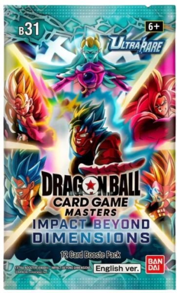Dragon Ball Super: Masters Tcg: Booster Pack Set 31: Ultra-bout 04 Impact Beyond Dimensions