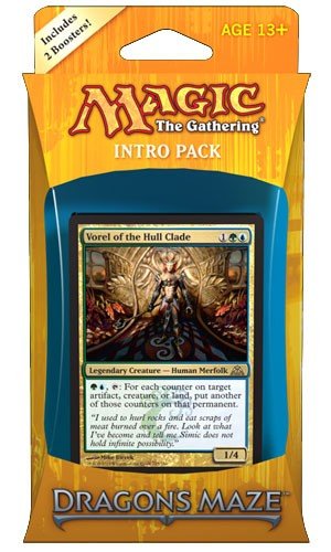 Dragon   Maze Intro Pack Deck Simic Domination Vorel Of The Hull Clade   Boosters Pr  Deck   Mtg Dgm