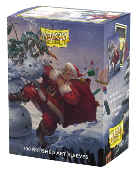 Dragon Shield Deck Protectors Brushed Art Sleeves: Christmas 2025 100 Lommer Dragonshield Sleeves  At-12128