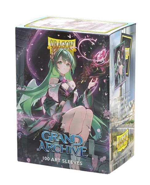 Dragon Shield Deck Protectors Matte Dual Art Sleeves: Grand Archive: Ariel  Archangel Of Natura 100 Lommer Dragonshield Sleeves  At-16179