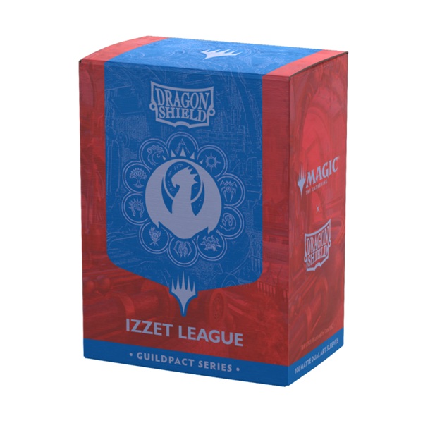 Dragon Shield Deck Protectors Matte Dual Art Sleeves: Magic: The Gathering: The Guildpact Series Izzet League 100 Lommer Dragonshield Sleeves  At-16516