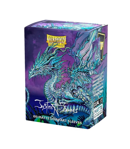 Dragon Shield Deck Protectors Matte Dual Art Sleeves: The Justhera 100 Lommer Dragonshield Sleeves  At-12189