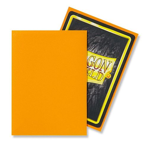Dragon Shield Deck Protectors Matte: Orange 100 Lommer Dragonshield Sleeves  At-11013