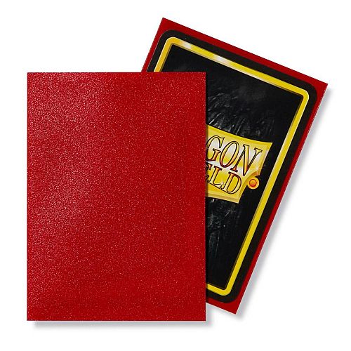 Dragon Shield Deck Protectors Matte Ruby 100 Lommer Dragonshield Sleeves  At-11037