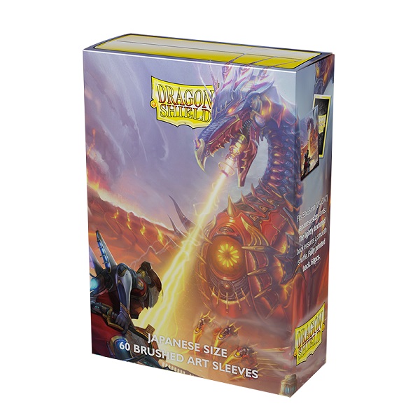 Dragon Shield Small Japanese Size Deck Protectors Brushed Art Sleeves: Bolt Reaper 60 Lommer Dragonshield Sleeves  At-12611