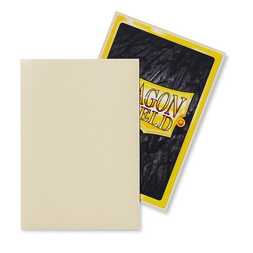 Dragon Shield Small Japanese Size Deck Protectors Matte Ivory 60 Lommer Dragonshield  Yugioh  Sleeves  At-11117
