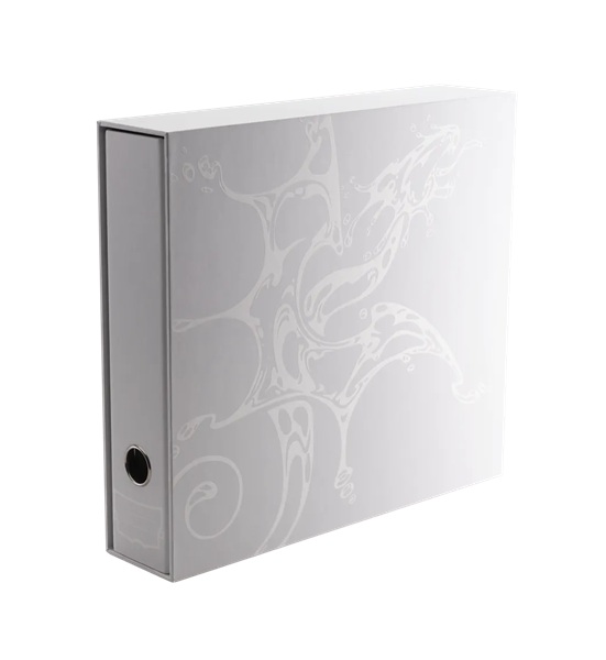 Dragon Shield  -ring Slipcase Binder  Album Ringbind  Sanctuary: White Dragonshield  At-33603