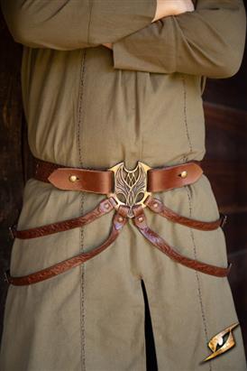 Elven Belt Brown Epic Armoury Medium Large Live Rollespil