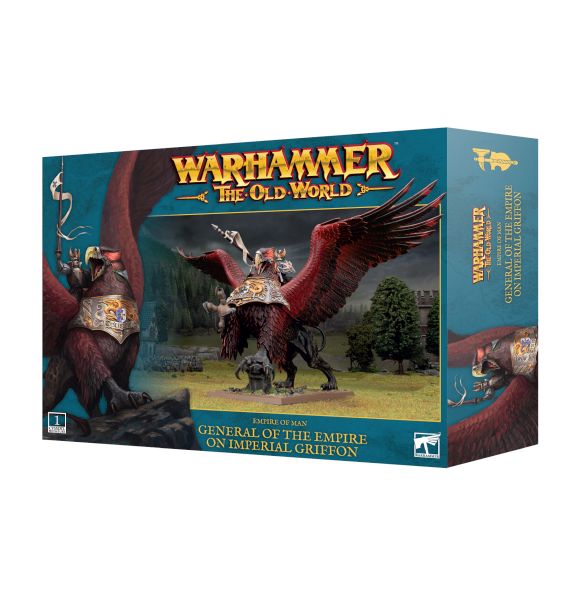 Empire Of Man General Of The Empire On Imperial Griffin   Wizard Lord On Imperial Griffon  2025  99122702001
