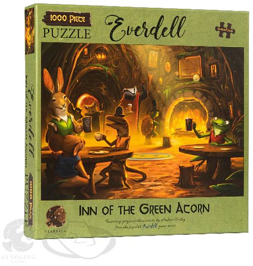 Everdell: Inn Of The Green Acorn Puzzle  1000 Pieces