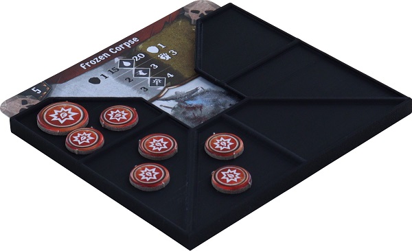 Feldherr Plastic Monster Stat Sleeve For Gloomhaven  Frosthaven  Gloomhaven: Jaws Of The Lion