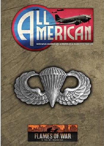 Flames Of War All American Mw Paratrooper Book And Cards  A4 Booklet  20 Pages   Cards