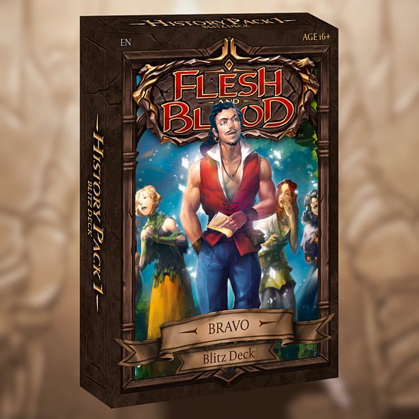 Flesh And Blood Tcg: History Pack   Blitz Deck: Bravo  Guardian