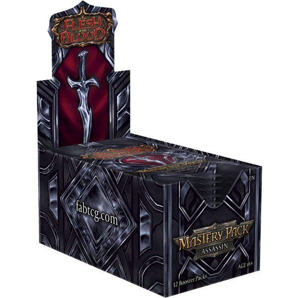 Flesh And Blood Tcg: Mastery Pack: Assassin Booster Display  Box  12 Packs