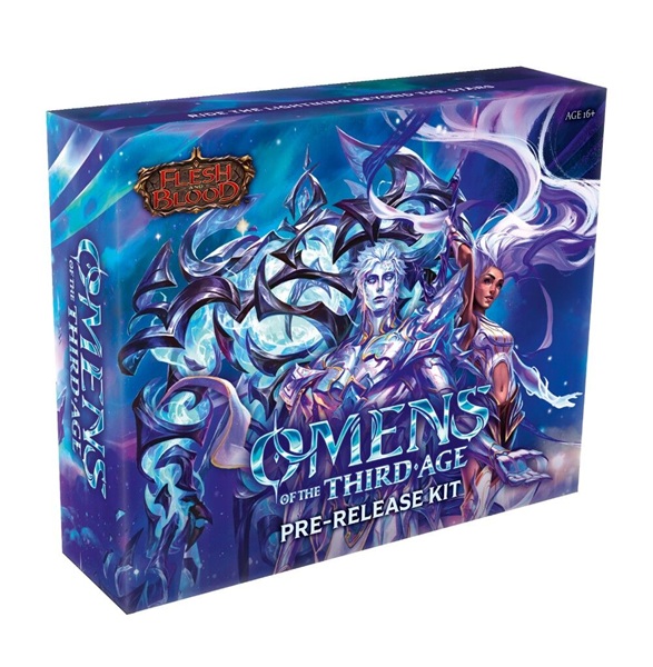 Flesh And Blood Tcg: Omens Of The Third Age Pre-release Kit    Booster Packs   Promos
