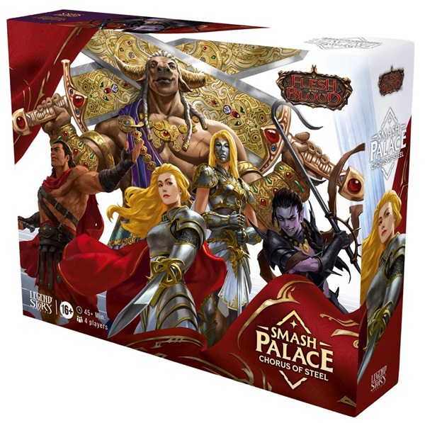Flesh And Blood Tcg: Smash Palace: Chorus Of Steel Booster Box  12 Booster Packs   Promos