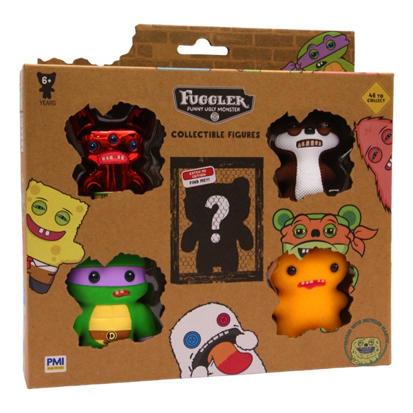 Fuggler   Spongebob Squarepants   Teenage Mutant Ninja Turtles: Ver    -pack Deluxe Figure 6cm