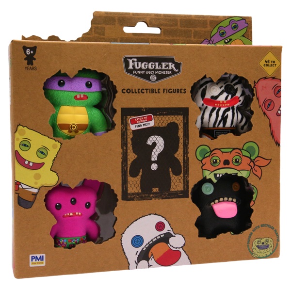 Fuggler   Spongebob Squarepants   Teenage Mutant Ninja Turtles: Ver    -pack Deluxe Figure 6cm