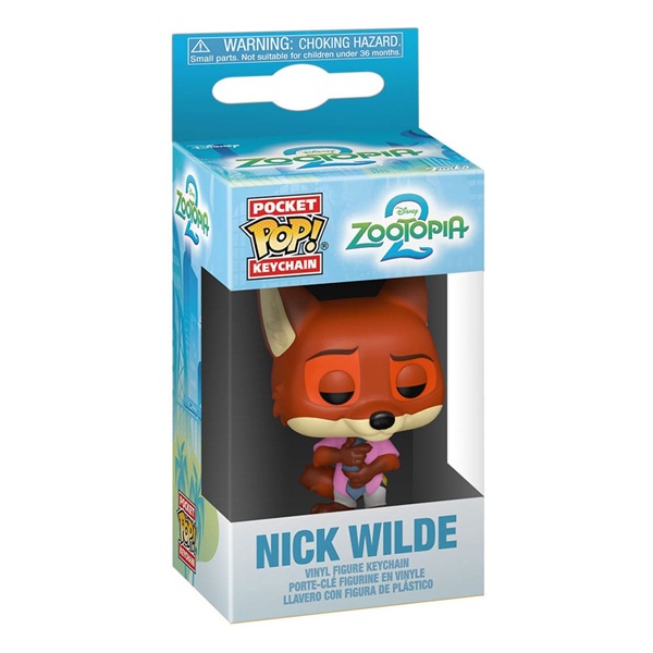 Funko Pocket Pop: Disney Zootopia   Nick Wilde Vinyl Keychains   Cm