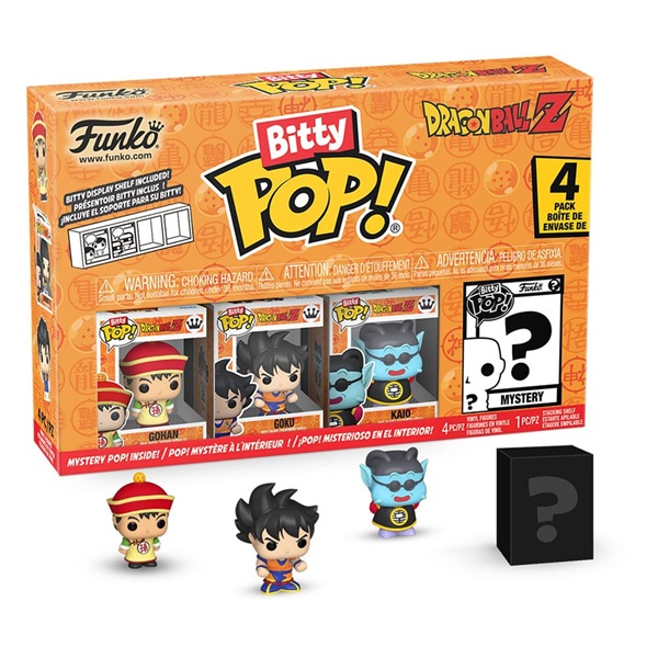 Funko Pocket Pop: Dragon Ball Bitty Series   Vinyl Figure  -pack   5cm
