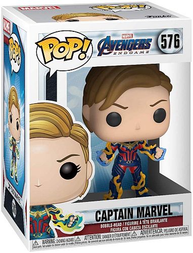 Funko Pop: Avengers: Endgame Captain Marvel With New Hair Figure 9cm