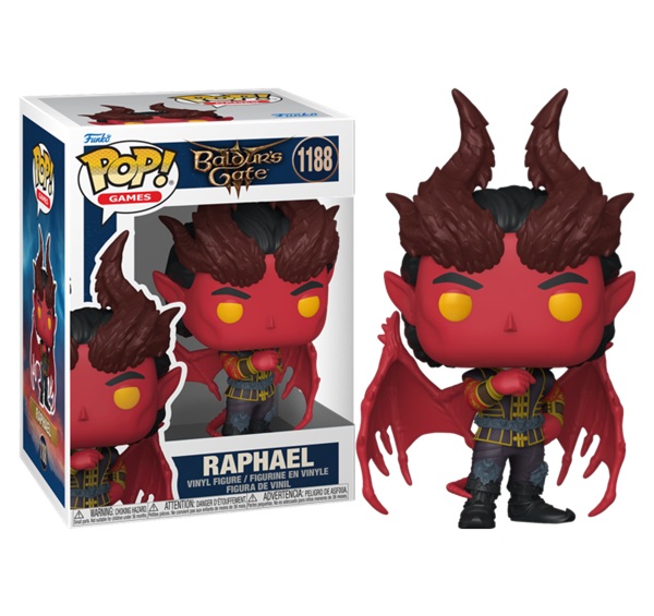 Funko Pop: Baldur   Gate   Raphael  1188 Games Vinyl Figure 9cm